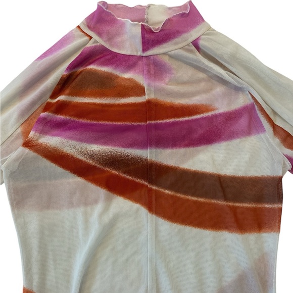 Free People Jump Off Sheer Layering Long Sleeve Tee - Picture 7 of 11